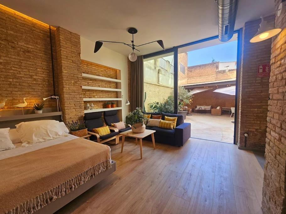 バレンシアTradicional Casa Con Patio Ruzafaアパートメント エクステリア 写真