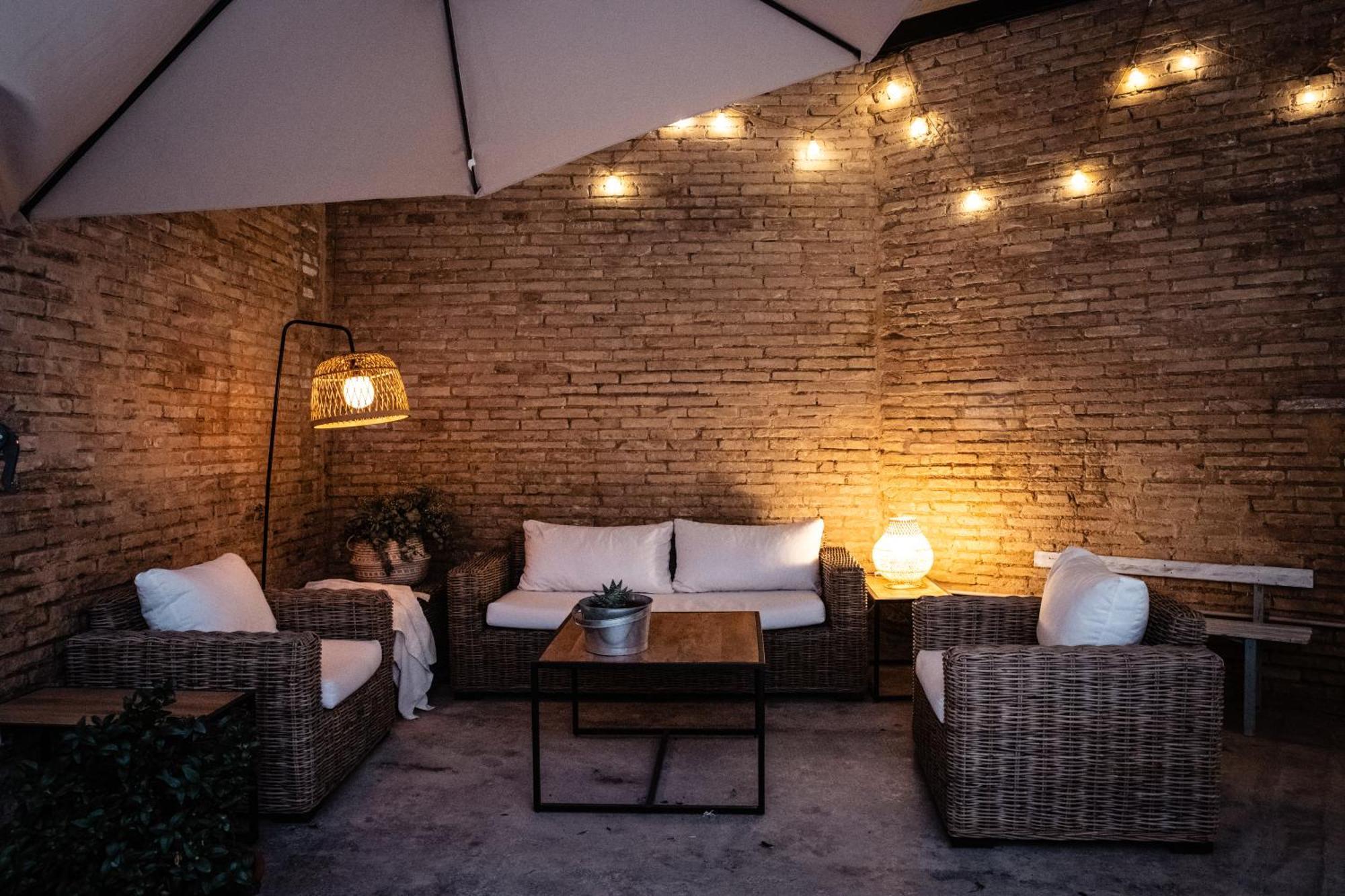 バレンシアTradicional Casa Con Patio Ruzafaアパートメント エクステリア 写真
